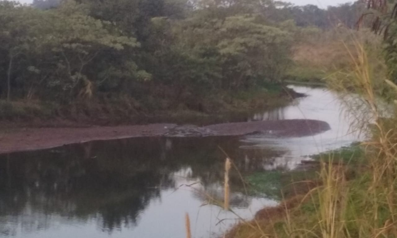 2018726_A Represa de Cillo, no Clube da Romi, já baixou consideravelmente seu volume.